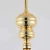 Lampa stylowa designerska wisząca QUEEN-1 MP-8046-25 gold  - Step Into Design